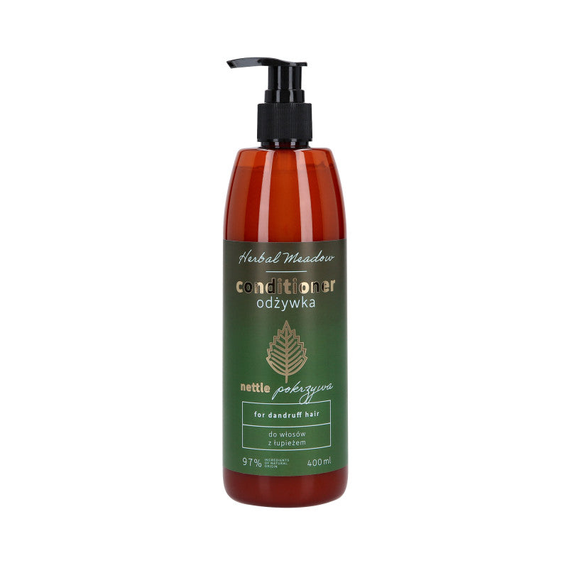 HERBAL MEADOW Odżywka do włosów z łupieżem z ekstraktem z mięty 400 ml