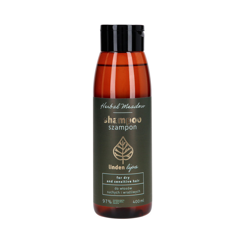 HERBAL MEADOW Szampon do włosów suchych z ekstraktem z lipy 400 ml