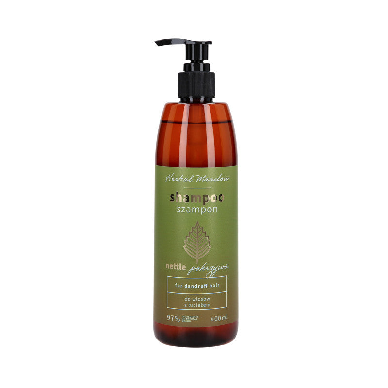 HERBAL MEADOW Szampon do włosów z łupieżem z ekstraktem z mięty 400 ml