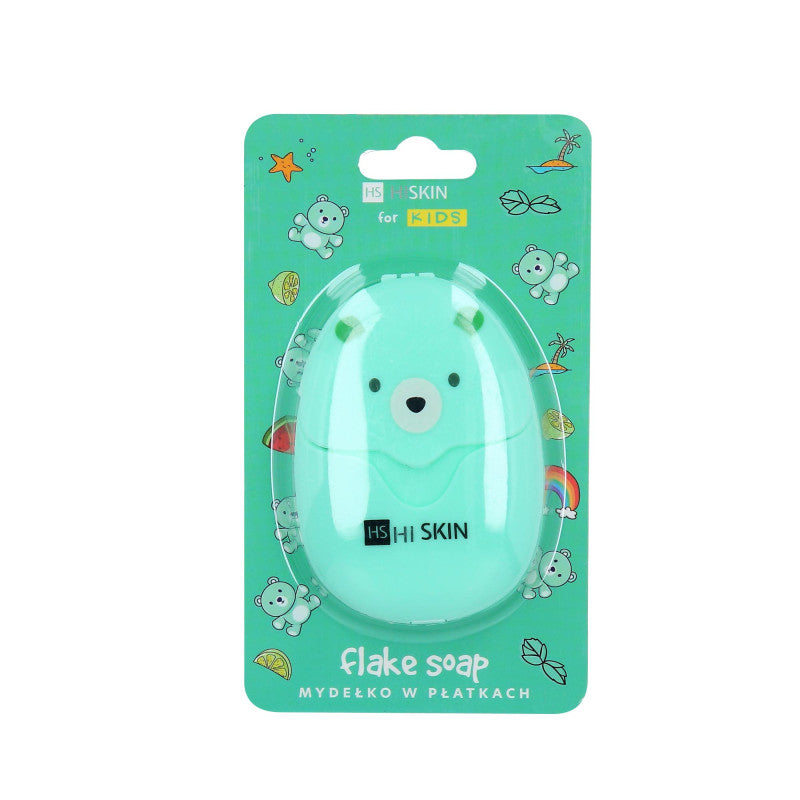 HISKIN FOR KIDS LIMONE&MINT Mydełko w płatkach dla dzieci limonka&mięta 50 szt.