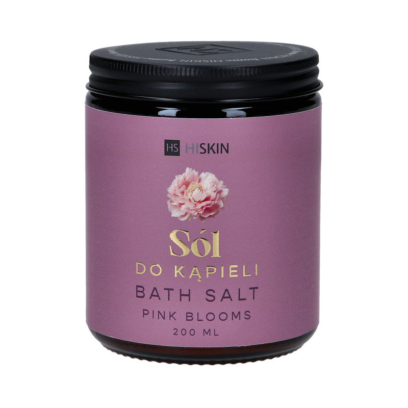 HISKIN PINK BLOOMS PEONY & ROSE Sól do kąpieli 200 ml