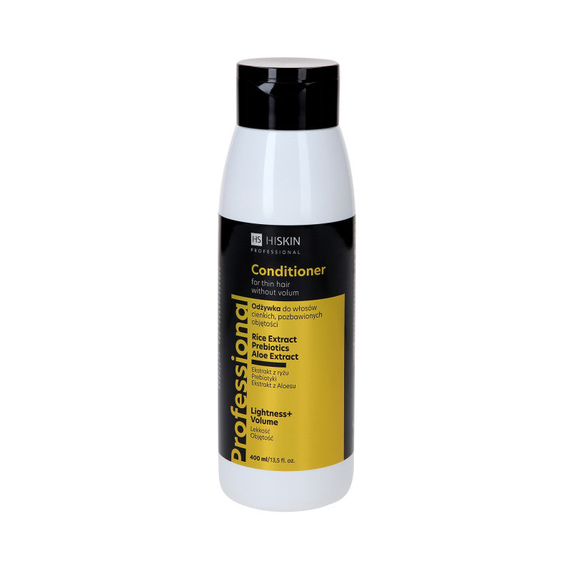 HISKIN PROFESSIONAL Odżywka do włosów cienkich i pozbawionych objętości 400 ml