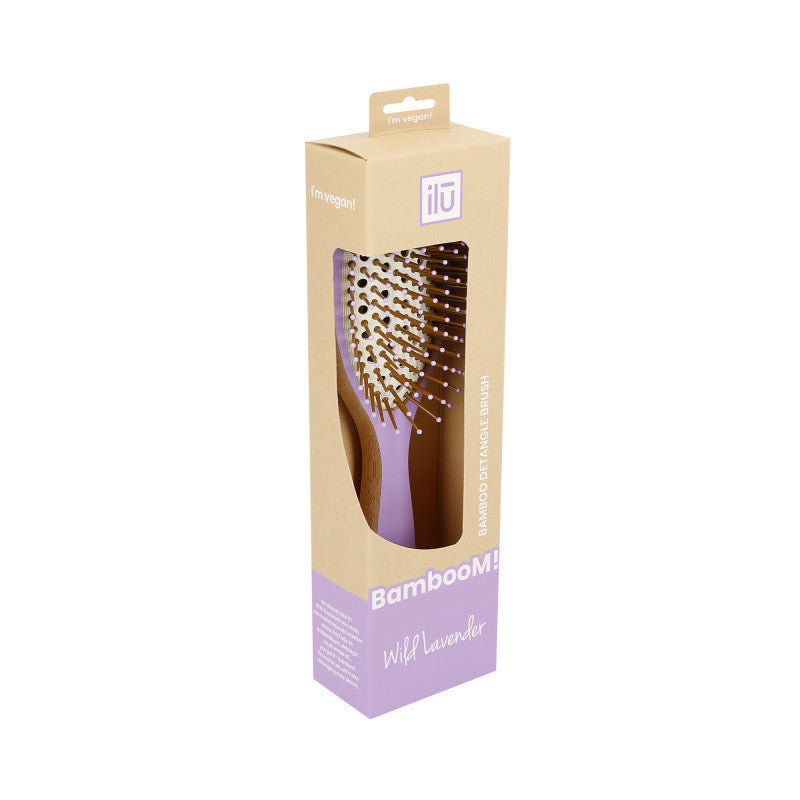 ilū BambooM! Bambusowa szczotka do włosów - Wild Lavender #3