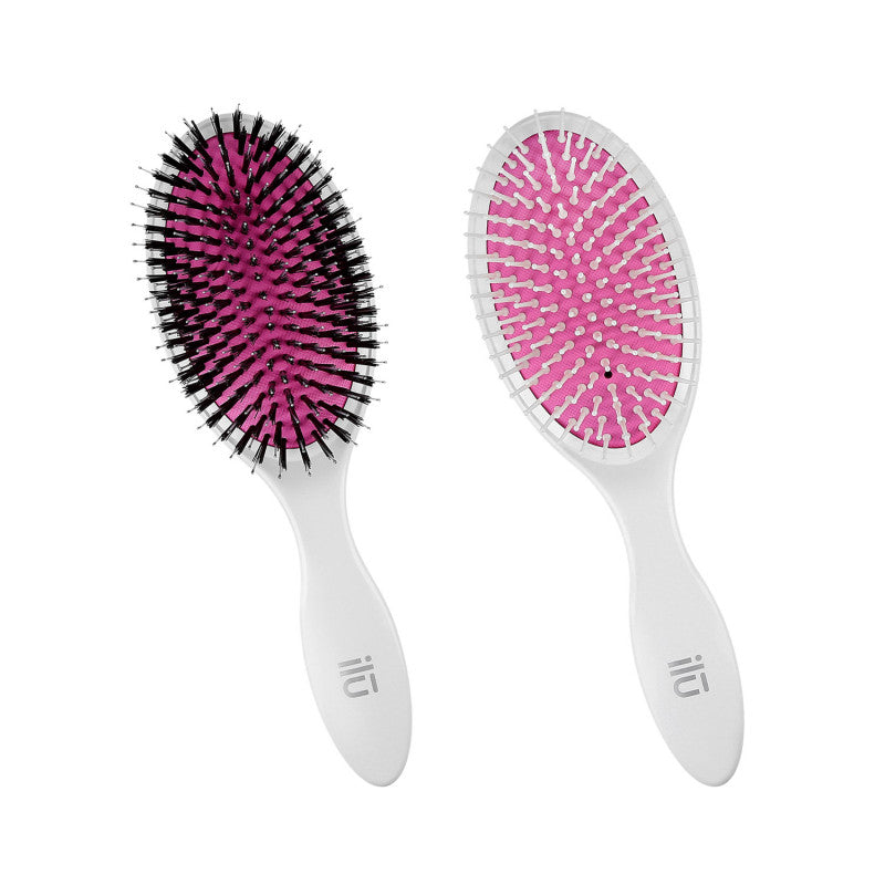 ilū Easy Detangling – Zestaw 2 szczotek do rozczesywania włosów