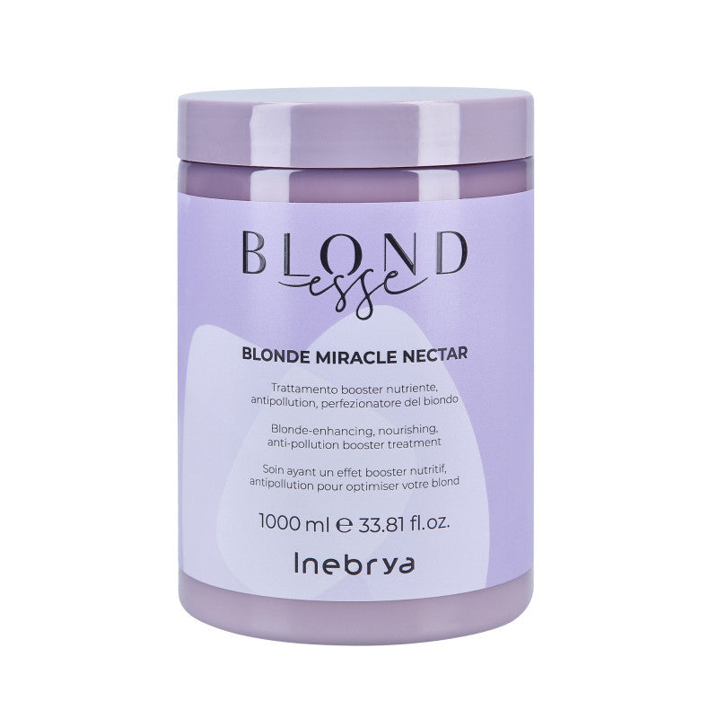 INEBRYA BLONDESSE MIRACLE Odżywcza kuracja do włosów blond 1000 ml