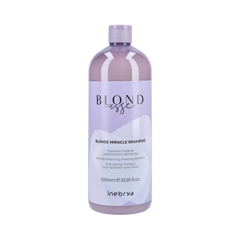 INEBRYA BLONDESSE MIRACLE Odżywczy szampon do włosów blond 1000 ml