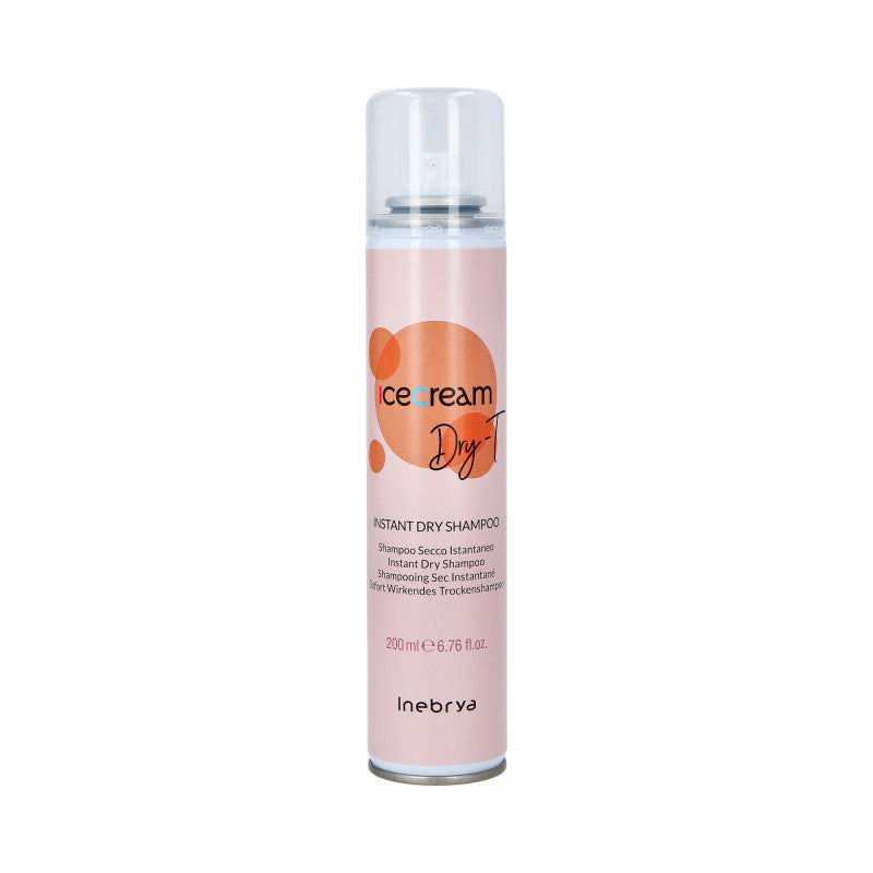 INEBRYA ICE CREAM DRY-T INSTANT Suchy szampon do każdego rodzaju włosów 200 ml