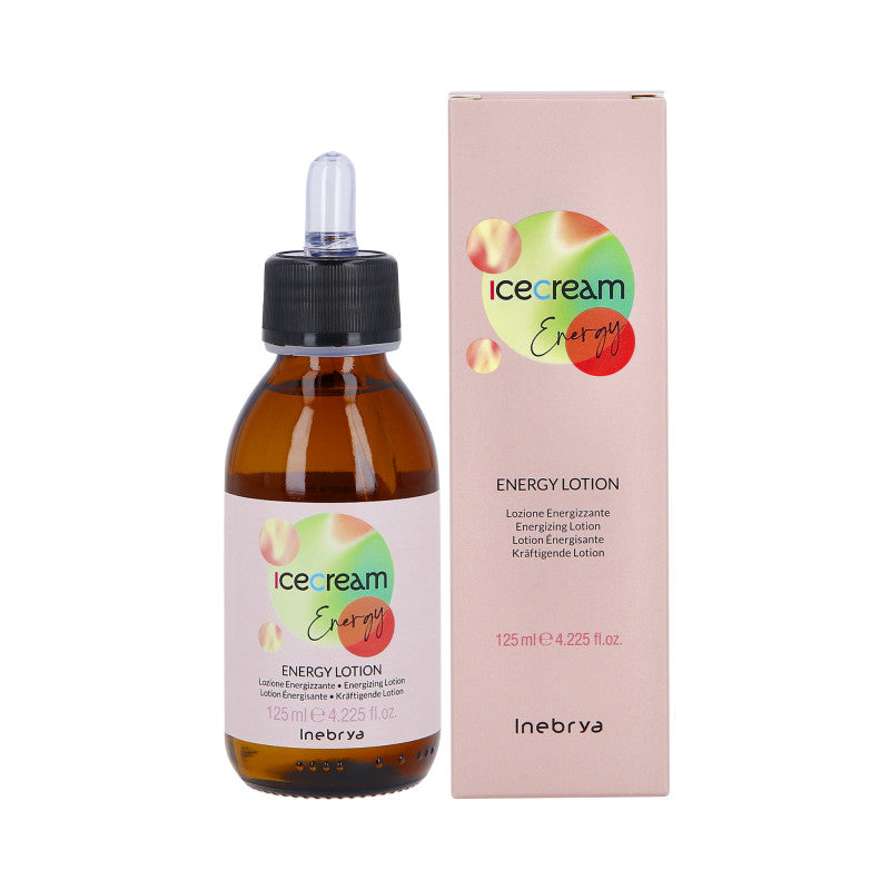 INEBRYA ICE CREAM ENERGY Wzmacniająco-energetyzujący lotion przeciw wypadaniu włosów 125 ml
