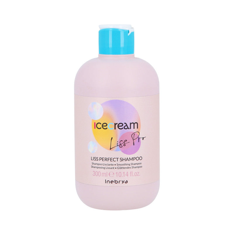 INEBRYA ICE CREAM LISS PRO Wygładzający szampon do włosów 300 ml