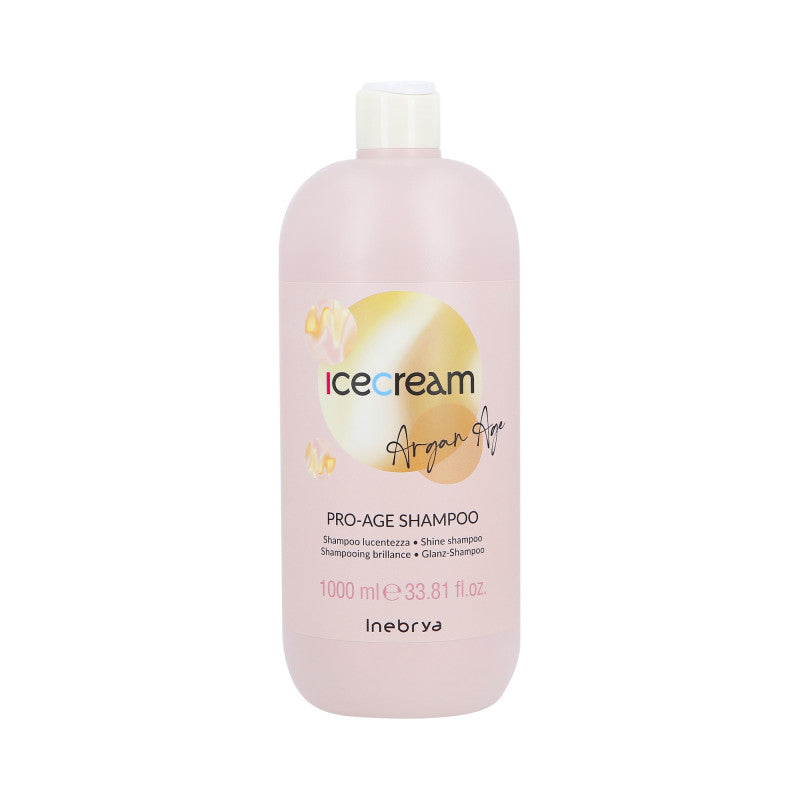 INEBRYA ICE CREAM PRO-AGE Rewitalizujący szampon do włosów dojrzałych 1000 ml