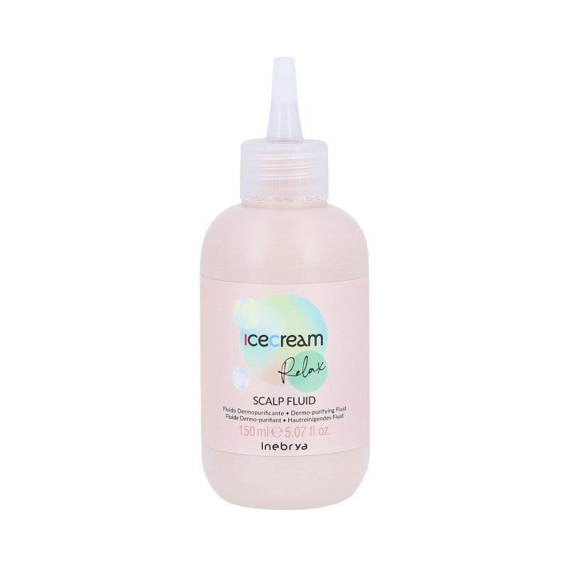 INEBRYA ICE CREAM SCALP FLUID Peeling oczyszczający do skóry głowy 150 ml