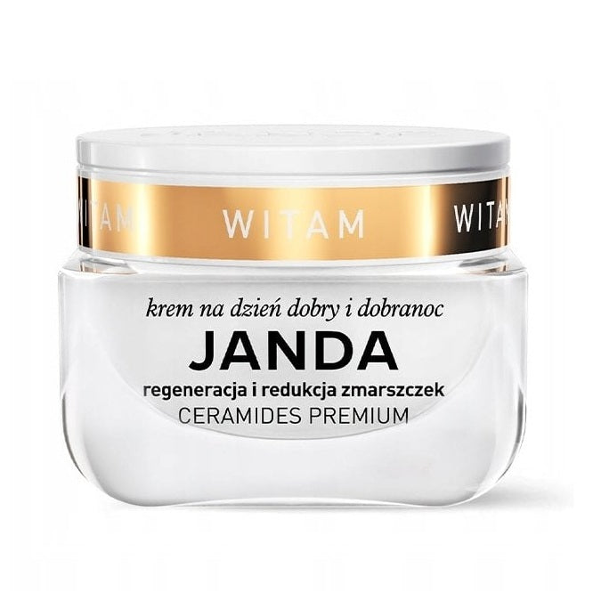 JANDA CERAMIDES PREMIUM Krem suplementacyjny o zwiększonej skuteczności, regeneracja i redukcja  zmarszczek 50 ml