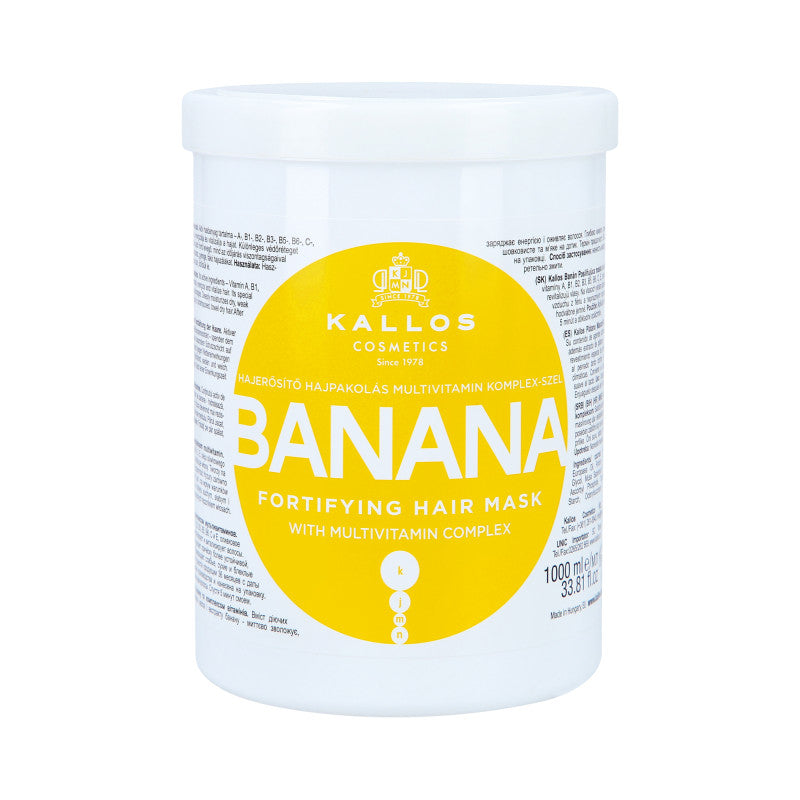 KALLOS KJMN Banana maska 1000 ml