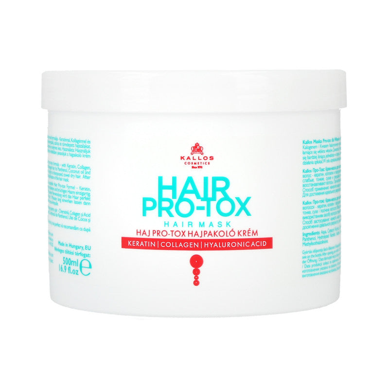 KALLOS KJMN HAIR PRO-TOX Maska 500 ml