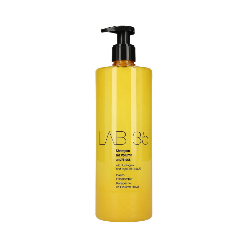 KALLOS LAB 35 Volume & Gloss szampon wzbogacający połysk 500 ml