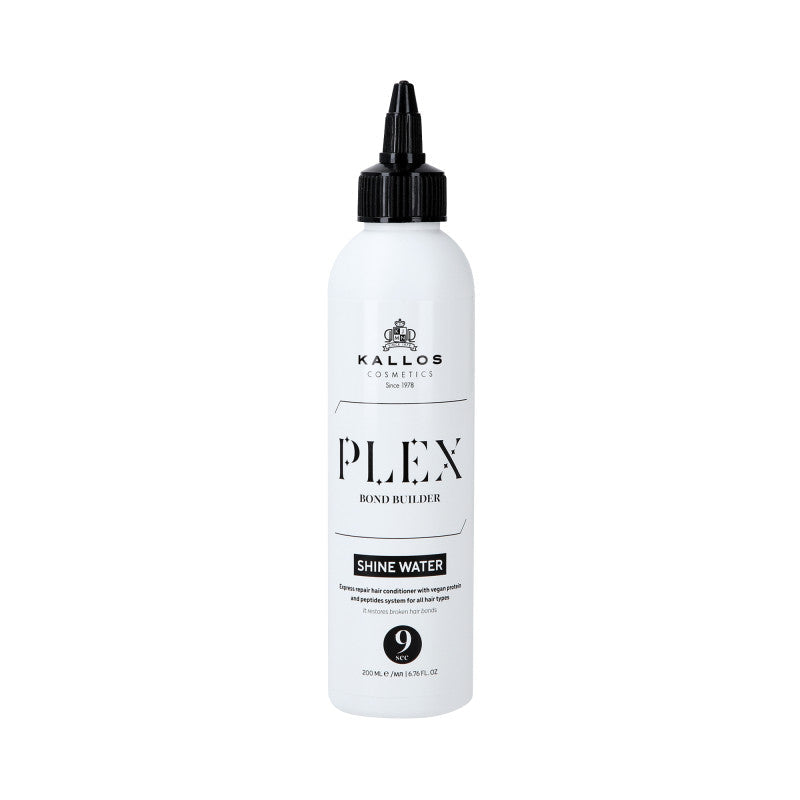 KALLOS PLEX SHINE WATER Kuracja regenerująca do włosów zniszczonych 200 ml