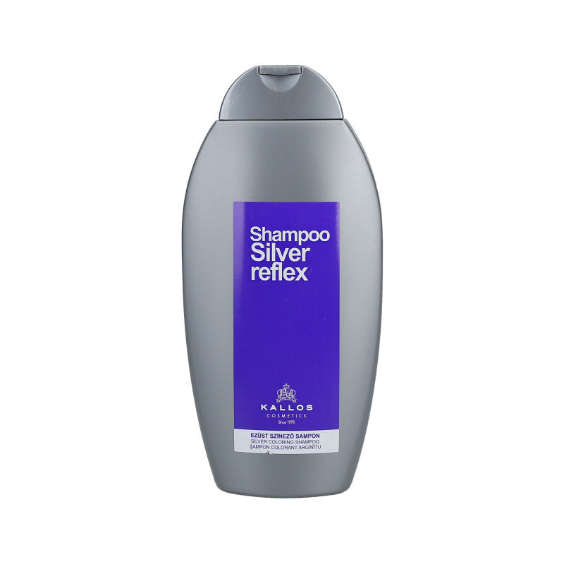KALLOS SILVER REFLEX Szampon neutralizujący odcień włosów 350 ml