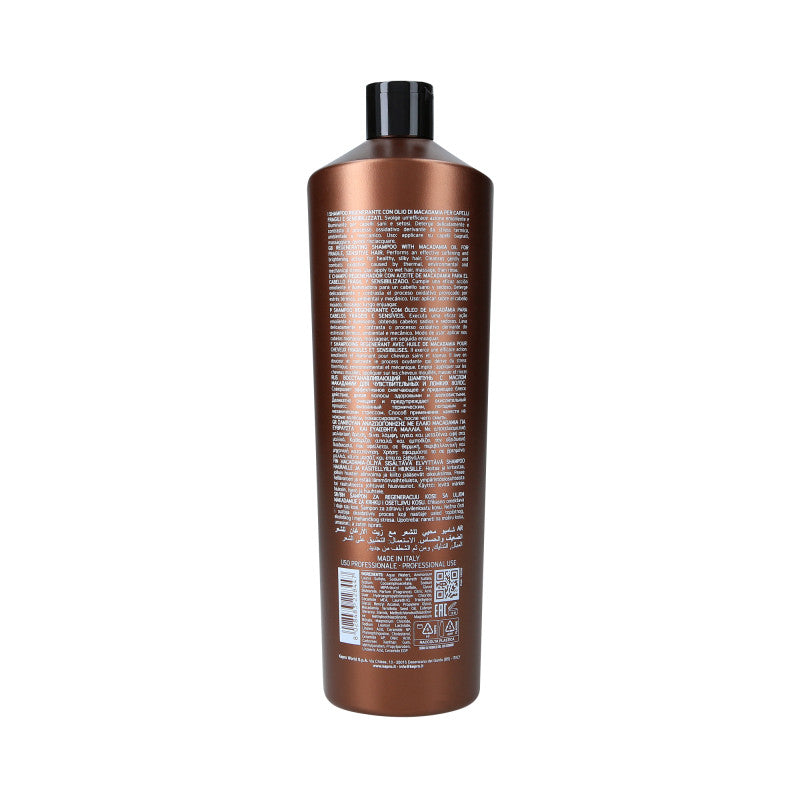 KAYPRO MACADAMIA Regenerujący szampon do włosów cienkich i łamliwych 1000 ml #2