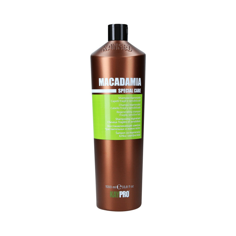 KAYPRO MACADAMIA Regenerujący szampon do włosów cienkich i łamliwych 1000 ml