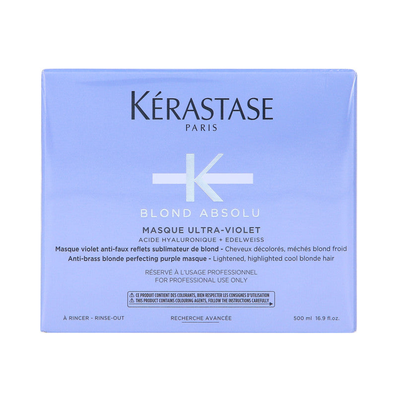 KÉRASTASE BLOND ABSOLU ULTRA VIOLET Neutralizująca maska do włosów blond 500 ml
