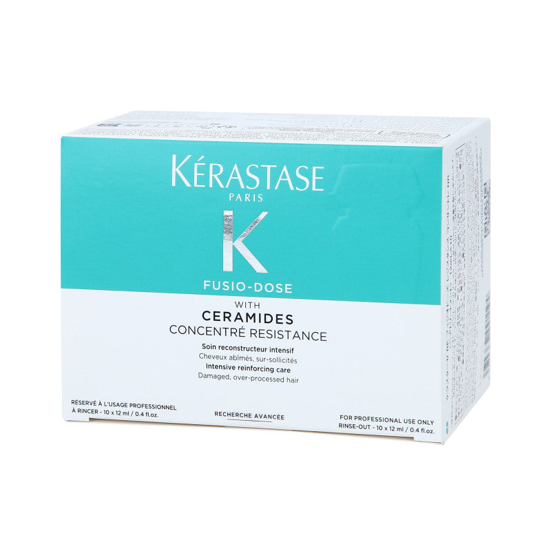 KÉRASTASE FUSIO-DOSE CONCENTRE RESISTANCE CERAMIDES Ampułki do włosów zniszczonych 10 x 12 ml #2