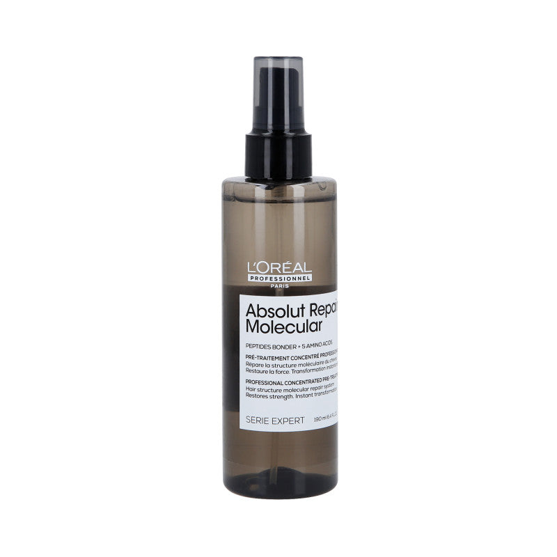 LOREAL PROFESSIONNEL ABSOLUT REPAIR MOLECULAR Odbudowująca kuracja do włosów zniszczonych 190 ml