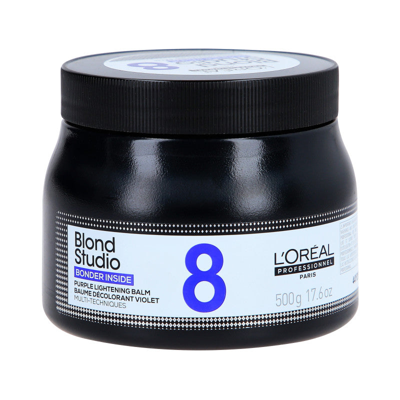 L'OREAL PROFESSIONNEL BLOND STUDIO BONDER INSIDE Fioletowy balsam rozjaśniający do 8 tonów 500 g