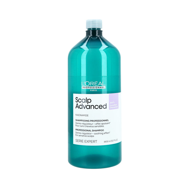 L'OREAL PROFESSIONNEL SCALP ADVANCED ANTI DISCOMFORT  Szampon kojący do wrażliwej skóry głowy 1500 ml