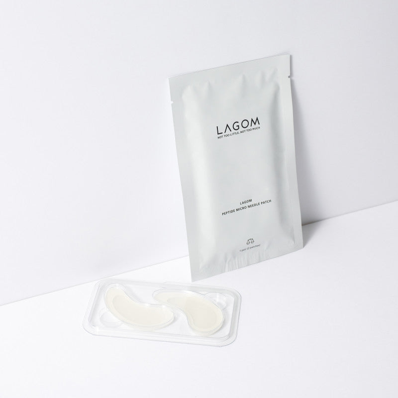 LAGOM PEPTIDE MICRO Intensywnie regenerujące płatki z mikronakłuciami 4 pary #2