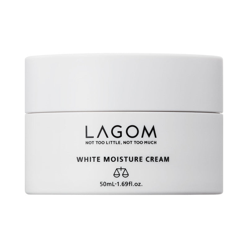 LAGOM WHITE Rozjaśniający krem nawilżający do skóry matowej i nierównomiernej 50 ml