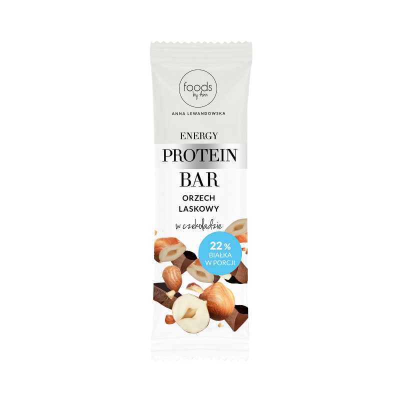 FOODS BY ANN Proteinowy baton orzech laskowy z czekoladą, 35 g