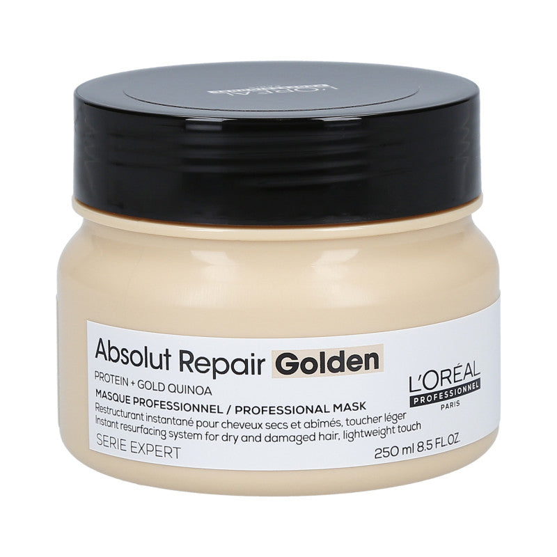 L’OREAL PROFESSIONNEL ABSOLUT REPAIR GOLDEN Gold Quinoa+Protein Złota maska regenerująca 250 ml