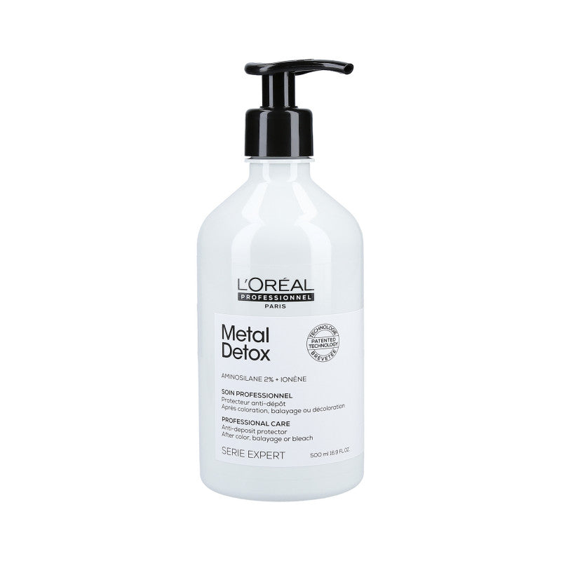 L’OREAL PROFESSIONNEL METAL DETOX Intensywna kuracja ochronna dla włosów po zabiegach chemicznych 500 ml