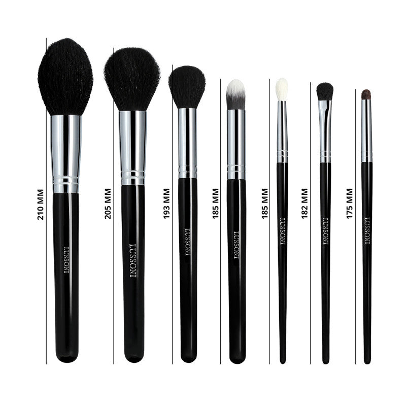 LUSSONI Beauty Queen - Zestaw 7 Profesjonalnych pędzli do makijażu #2