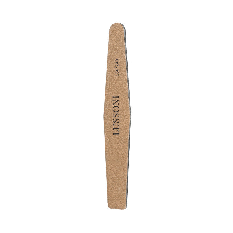 LUSSONI Pilnik do paznokci PREMIUM, Trapez, 180/240, 10 szt.