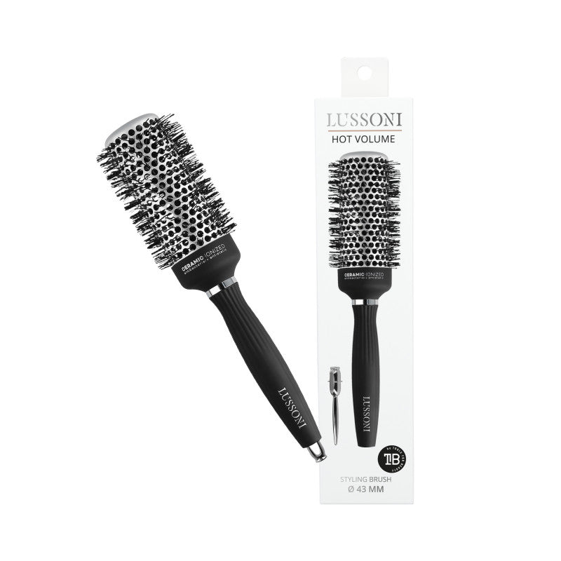 LUSSONI Hot Volume Szczotka do modelowania z karbowanym włosiem, Ø 43 mm