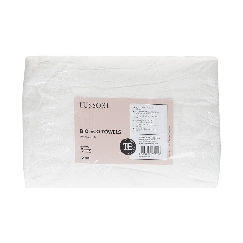 LUSSONI Ręczniki włókninowe BIO-EKO, 70 cm x 50 cm, 100 szt.