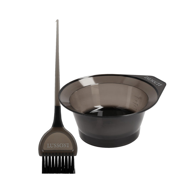 LUSSONI Zestaw Miska do mieszania farby 250 ml + Pędzel TB 011