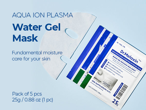 DR.MELAXIN AQUA ION LINE Maska-żel nawilżająca 5 x 25 g #3