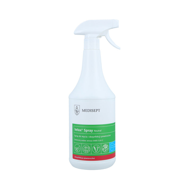 MEDISEPT VELOX NEUTRAL Spray do mycia i dezynfekcji powierzchni 1000 ml