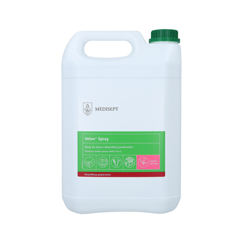 MEDISEPT VELOX TEA TONIC Płyn do mycia i dezynfekcji powierzchni 5000 ml