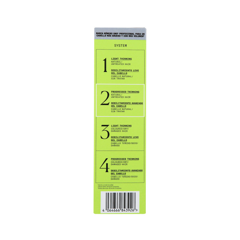 NIOXIN PRO CLINICAL 2 Trzystopniowy zestaw do pielęgnacji włosów naturalnych i z widocznym przerzedzeniem 2 x 150 ml + 50 ml #3