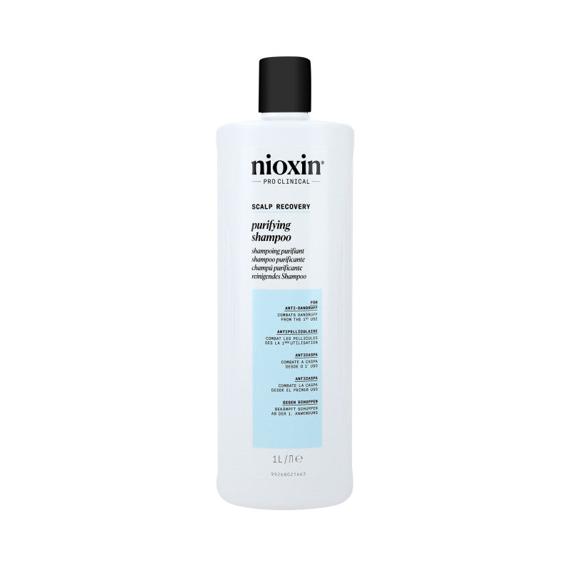 NIOXIN PRO CLINICAL SCALP RECOVERY Leczniczy szampon przeciwłupieżowy 1000 ml