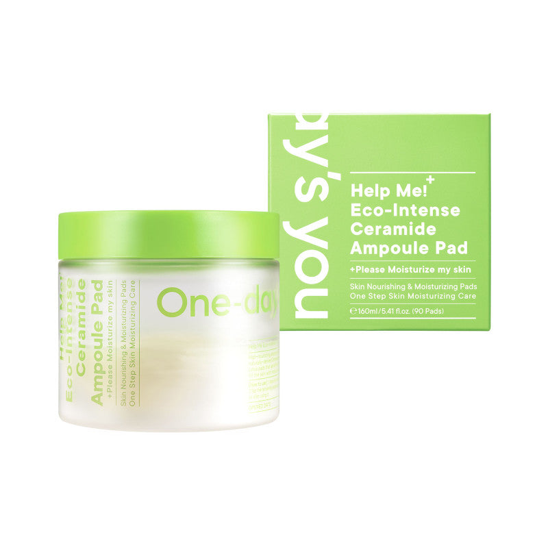 ONE-DAY’S YOU HELP ME ECO-INTENSE Nawilżające płatki z ceramidami 160 ml (90 szt.)
