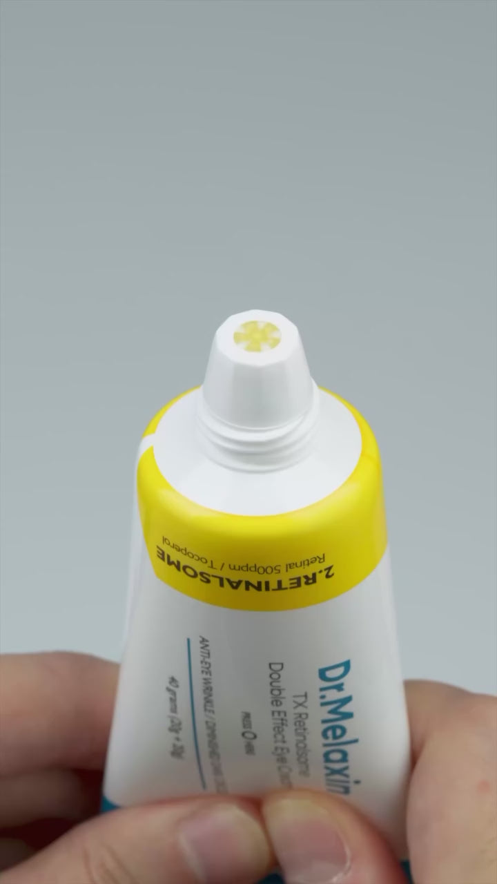 DR.MELAXIN TX-RETINALSOME DOUBLE EFFECT Krem pod oczy anti-aging z kwasem traneksamowym i retinalem 40 g #4