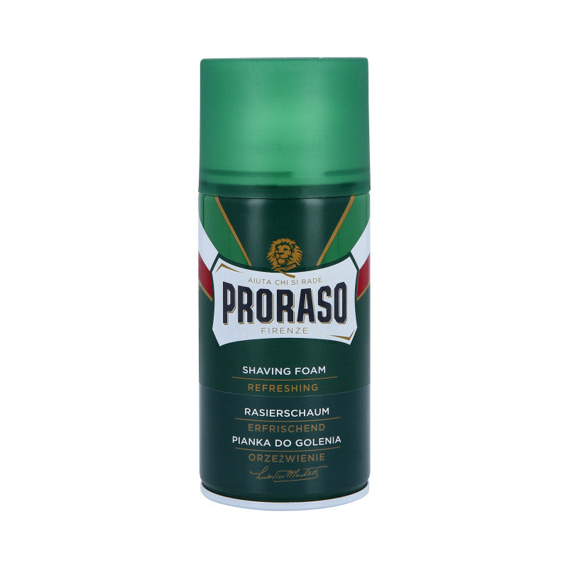 PRORASO GREEN LINE SHAVING Pianka do golenia z eukaliptusem i mentolem 300 ml
