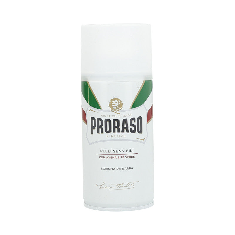 PRORASO WHITE Łagodząca pianka do golenia 300 ml