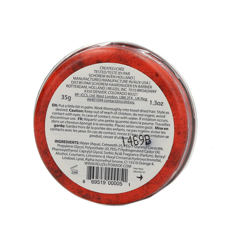 REUZEL Red Czerwona pomada wodna do włosów 35 g #2