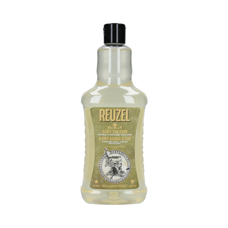 REUZEL Szampon do włosów, skóry głowy i ciała 3w1 1000 ml