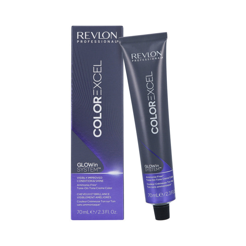 REVLON PROFESSIONAL TINTE COLOR EXCEL GLOWIN Półtrwała farba do włosów 70 ml